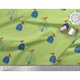 thumbnail image 3 of Soimoi Cotton Voile Fabric Dot & Lotus Block Print Sewing Fabric Yard 42 Inch Wide, 3 of 3