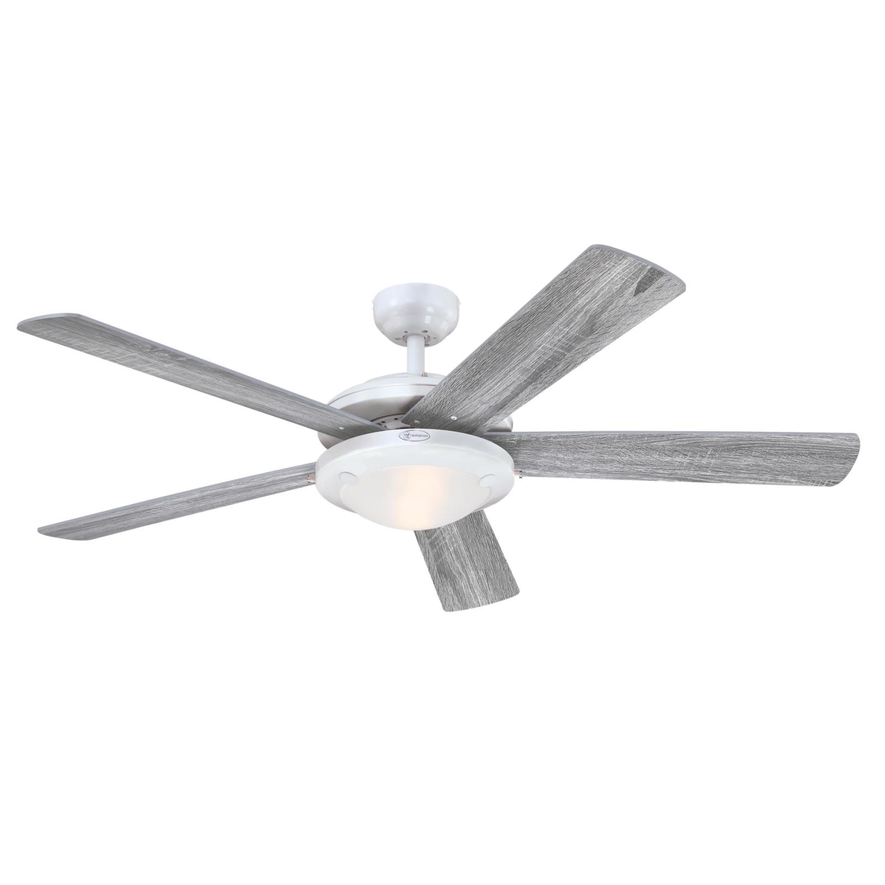 Westinghouse 7233600 Comet 52″ 5 Blade Led Indoor Ceiling Fan – Grey Sansujyuku sansujyuku.com