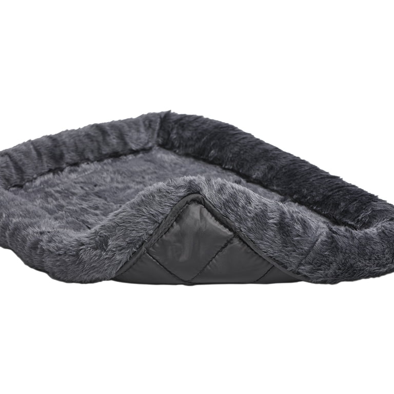 Quiet Time Bolster Dog Bed, Small Gray 22 Inch photo 6