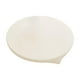 thumbnail image 1 of Mantel elástico ajustado de piel sintética resistente al aceite y al agua, fácil de limpiar. Blanco Diámetro 90 cm, 1 of 9