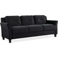 thumbnail image 2 of Bowery Hill Sofa en Microfibre Noir, 2 of 5