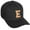 Black, variant on Classic Baseball Hat Custom A to Z Initial Team White Neon Orange Letter, Rust Cap, Letter W