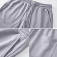 thumbnail image 4 of Bixock Casual Pants for Men,Men's Sweatpants Sports Straight Leg Fashion Trendy Long Pants Solid Color Leather Label Long Pants Pants, 4 of 5