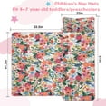 thumbnail image 5 of Pioneer Flower Floral Print Pattern Toddler Nap Mats for Kids Preschool,Sleeping Mat Bag or Kids,Toddler Sleeping Bag,Toddler Nap Mat or Daycare, 5 of 6