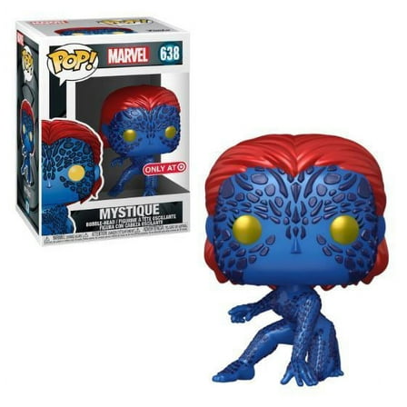 Funko POP Marvel Mystique 638 Metallic Vinyl Bobble Head Figure