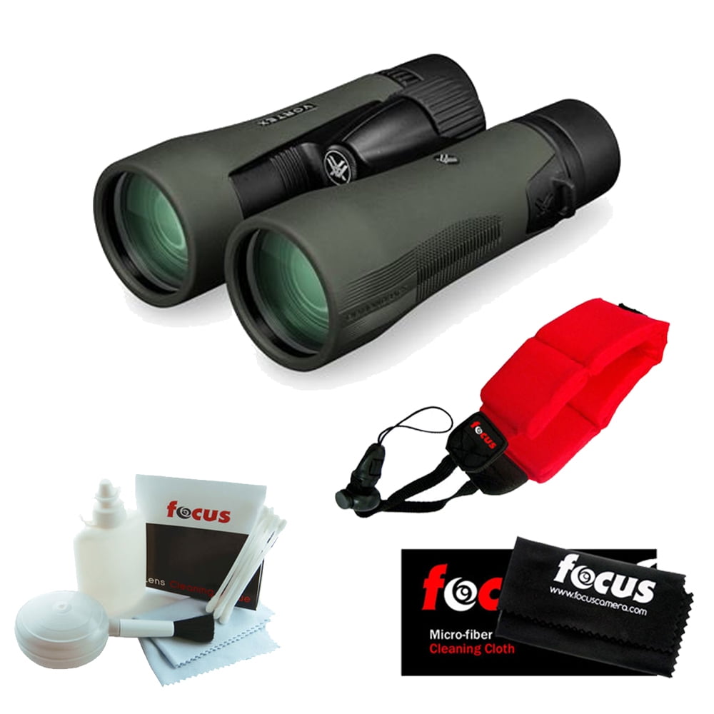 Vortex D5010 10x 50mm Diamondback Binoculars w/ Foam Strap & Accessory