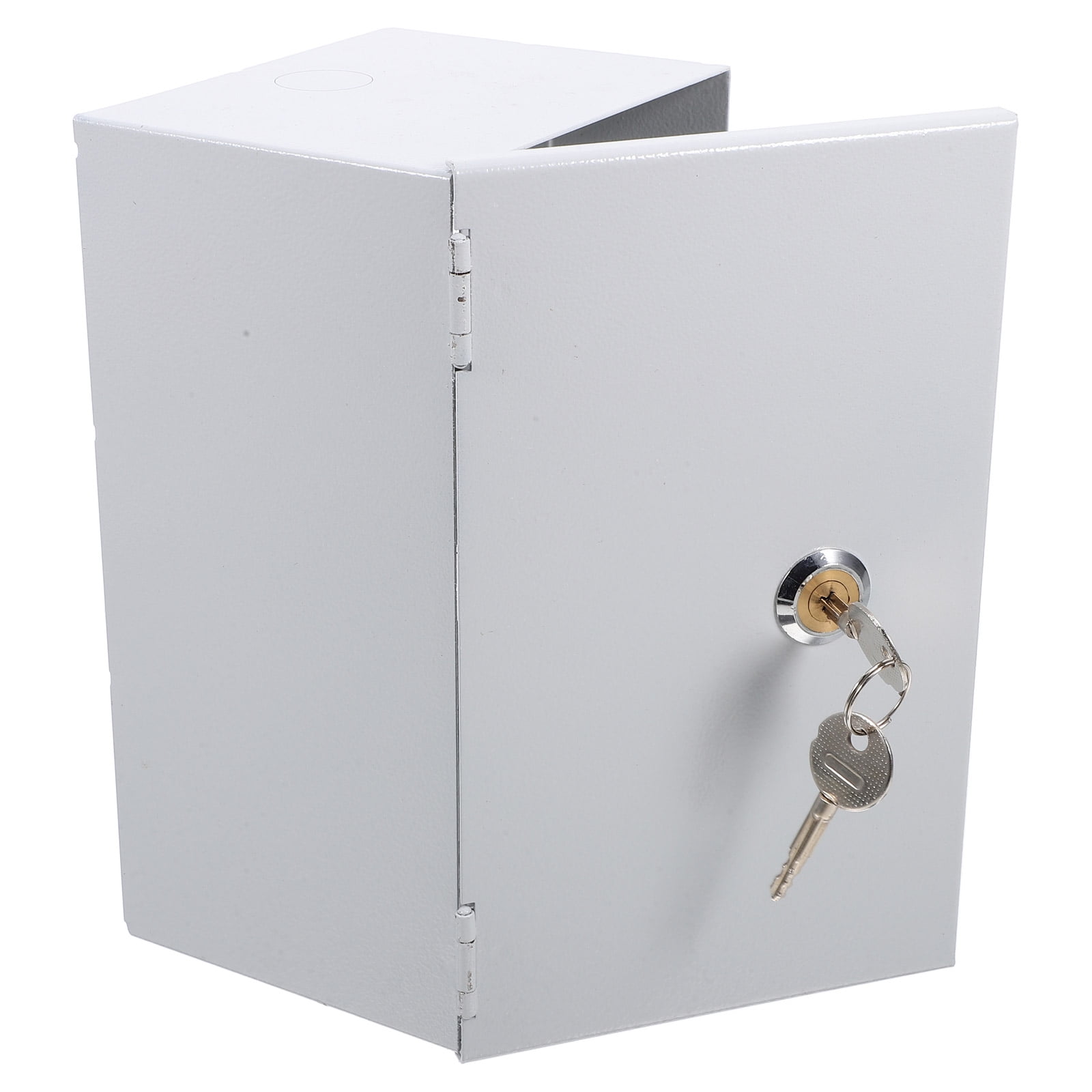 Tineasur 1 Set of Outdoor Electrical Box with Lock Stainless Steel Weatherproof Design for Chargers