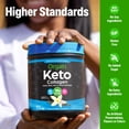 thumbnail image 5 of Orgain Keto Collagen Protein Powder, 10g Grass-Fed Collagen, 5g MCT Oil, Vanilla, .88lb, 5 of 7