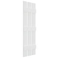 thumbnail image 4 of Ekena Millwork 12"W x 67"H Mid-America Vinyl, Standard Size Three Board Spaced Shutters, w/Installation Shutter-Lok's & Matching Screws (Per Pair), 001 - White, 4 of 13