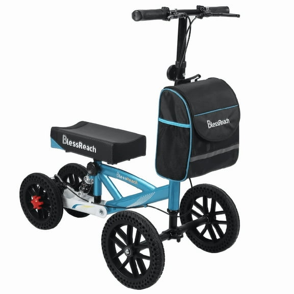 Knee Scooter, All Terrain Foldable Knee Scooter Walker