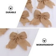 thumbnail image 3 of Bow Tie Swallowtail Clothing Christmas Tree Bows Christmass Ornaments Ribbon Pendant Hanging Decor 12 Pcs, 3 of 6