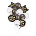 thumbnail image 1 of 12 globos de Feliz Año Nuevo, confeti de látex, decoración para fiestas en casa, color blanco, 1 of 6