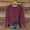 Red Coats for Winter, variant on XPMWRP Women's Striped Print Knitted Jacket Long Sleeve Button Down Casual Coats Fall Winter Trendy Loose Jacket Blue M