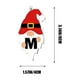 thumbnail image 3 of Juego de 26 adornos colgantes acrílicos navideños con diseño de Papá Noel | Adornos navideños DIY para decorar la puerta de la pared o la fiesta en casa | Manualidades navideñas para regalar, 3 of 6