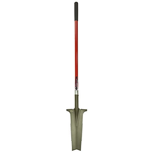 Radius Garden 22911 Root Slayer Bêche de Drainage TG, Root Slayer Bêche de Drainage TG, Rouge