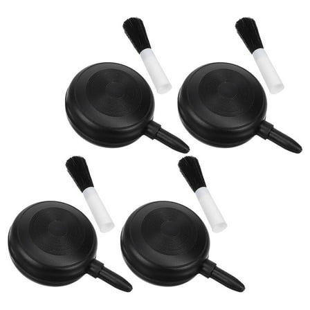 4 Pcs M10 Nut Camera Cleaning Air Blower 11.00X5.00X2.50CM Black