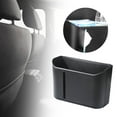 thumbnail image 3 of Caja de almacenamiento del respaldo del asiento,Caja de almacenamiento para respaldo de asiento,contenedor de basura para coche colgante,Cubo de basura Organizador del asiento trasero Bolsa, 3 of 8