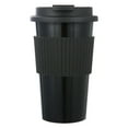 thumbnail image 1 of Mainstays 18oz Rich Black To-Go Plastic Coffee Cup Perfect Companion for Your on-the-go Beverages, 1 of 6