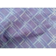 thumbnail image 4 of oneOone Cotton Cambric Bluish Violet Fabric Check Fabric For Sewing Printed Craft Fabric By The Yard 56 Inch Wide, 4 of 4