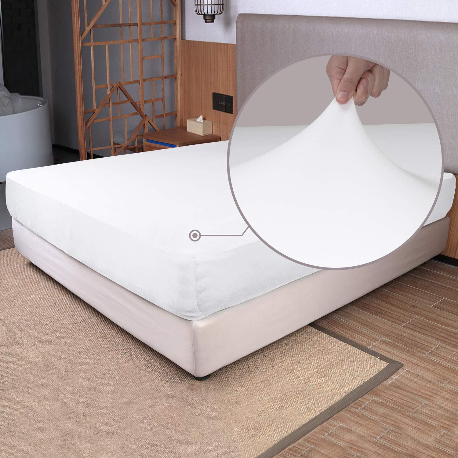 Stretch Twin Fitted Sheet Only - 4-Way 