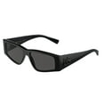 thumbnail image 6 of Dolce & Gabbana DG 4453 Acetate Mens Rectangle Sunglasses Black 55mm Adult, 6 of 6