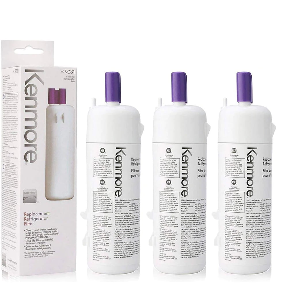 Kenmore Elite 9081 469081, 469930, 9930 Refrigerator Water Filter,3