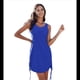 thumbnail image 2 of Vestido Informal con Cordón para Mujer, Azul, Talla XL, 2 of 7
