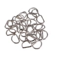 thumbnail image 2 of 120pcs anillo D de metal multiusos anillo D semicircular para bolsas de anillo mano accesorios de bricolaje, 2 of 5
