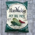 thumbnail image 3 of Miss Vickie's Spicy Dill Pickle Kettle Cooked Potato Chips, 12 Pack, 3 of 5