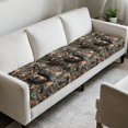 thumbnail image 2 of TSOVTHRID Couch Cushion Cover Anti-Slip Cushion Couch Sofa Covers with Elastic Bottom Water Resistant Sofa Seat Slipcover Protector for Living Room, Deer Elk Forest Hunting Camo Print, 24x24 Inch, 2 of 7