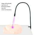 thumbnail image 3 of Luz De Escritorio LED UV, Lámpara De Curado De Pegamento Portátil Con Cuello De Cisne Flexible, Control De Pedal, 5W, Para Uñas, 3 of 7