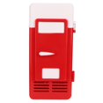 thumbnail image 2 of Mini Réfrigérateur Portable USB de Bureau Mini Chauffage et Refroidissement à Double Usage Refroidisseur de Boissons (Rouge), Mini Réfrigérateur, Réfrigérateur de Bureau USB, 2 of 10