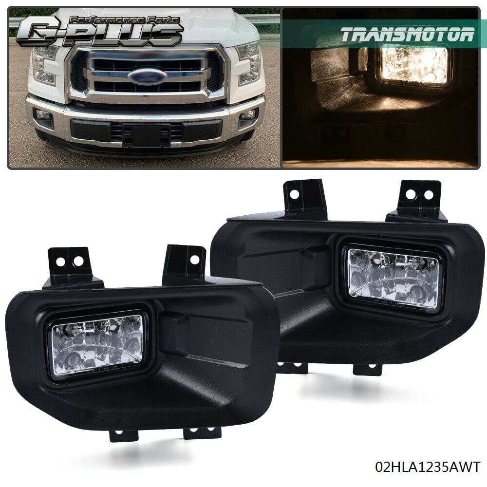 Fits 2015-2017 Ford F150 LED Bumper Driving Fog Lights Lamps Left+Right 15-17