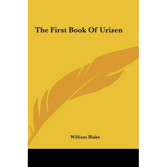 The First Book Of Urizen (Hardcover)