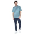 thumbnail image 5 of AVA Athletica Men's Moisture-Wicking Collared T-Shirt; Teal Blue; XL, 5 of 6