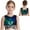 Green, variant on Kids Girls Jazz Latin Modern Hip Hop Dance Crop Tops Gymnastics Vest Dancewear Tank Top Gold 6