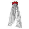 thumbnail image 1 of Flower Girl Headpiece for Halloween Costume Headband Women's Halloween Party Costume for Wedding School Evening Party, 1 of 4