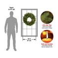 thumbnail image 3 of National Tree Company 24 Inch Artificial Frosted Berry Holiday Wreath, 3 of 5