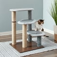 thumbnail image 4 of Two by Two Boca Raton -  Scratching Post Cat Furniture -  in. Tall, 4 of 11
