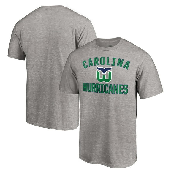 Men's Heather Gray Carolina Hurricanes Special Edition Victory Arch T-Shirt