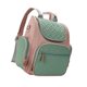 thumbnail image 4 of Mochila para pañales, bolsa de viaje esencial para bebés, multifuncional, con hebilla para mamá y papá, bolsa para cambiar pañales de gran capacidad Multicolor A, 4 of 8
