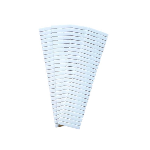 Paquete de 4 cajones organizador divisor ajustable partición Hotel gabinete escritorio artículos varios calcetines ropa interior combinación Almacenamiento y organización del hogar Azul 37x7cm Advancent HA067892-05