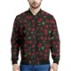 thumbnail image 4 of Chaquetas con cremallera y estampado de cerezas y frutas de dibujos animados para hombre, sudadera con estampado 3D a la moda, chaqueta bomber informal de calle, abrigo de manga larga, 4 of 4