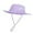 Purple, variant on Kids Wide Brim Sun Hat for Toddler Boys Girls Breathable Bucket Hat for Fishing Hiking UPF 50+ Protection Sun Hat Purple 4-10year