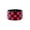 Black,Hot Pink, variant on New Triple and Double Studded Punk Rock Wristband Bracelets, Black
