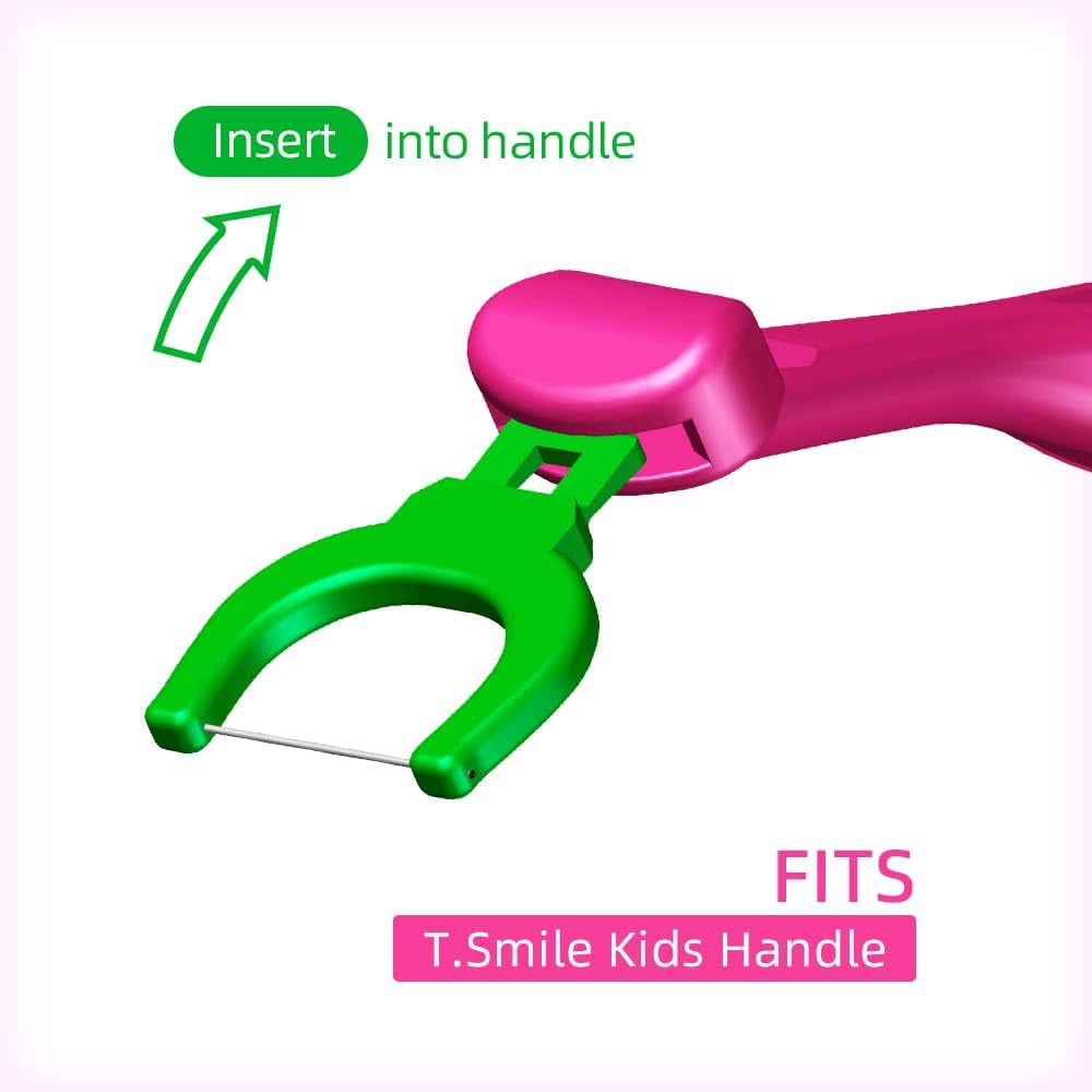 Kids Evolutionary Clean Dental er Refill Heads, Child-Sized, Fluoride Free, for Ages 3+, (140 Refills, Handle Not Included)