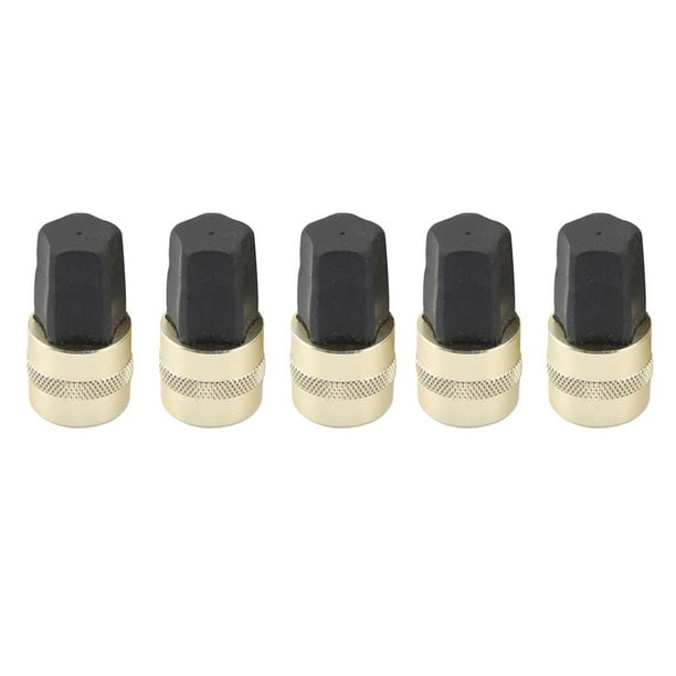 Paquete de 5 tapas para extremos de cañas de pescar, para reparación de cañas. 19