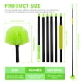 thumbnail image 3 of Cobweb Duster with Extension Pole Extendable Fan Cleaner Duster Multipurpose Spider Web Brush Cleaning Kit Long Handle Spider Web Brush for Ceiling Furniture Indoor Outdoor Use, 3 of 10