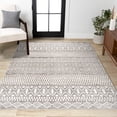 thumbnail image 5 of JONATHAN Y MOROCCAN HYPE 4 x 6 Area Rug, Ifrane Berber Geometric Stripe - Gray/Cream, MOH301B-4, 5 of 10