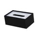 thumbnail image 5 of Cubierta de tejido Recipiente Contenedor Caja de tejido Organizador de servilletas para la mesa del hotel para automóviles de baño, 5 of 9